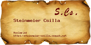 Steinmeier Csilla névjegykártya